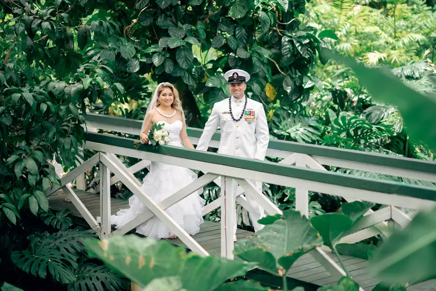 Military Wedding In Hawaii   Hawaii Wedding For A Military Couple.webp