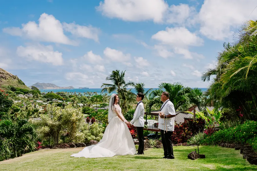 Lanikai Estate Hawaii Wedding Location