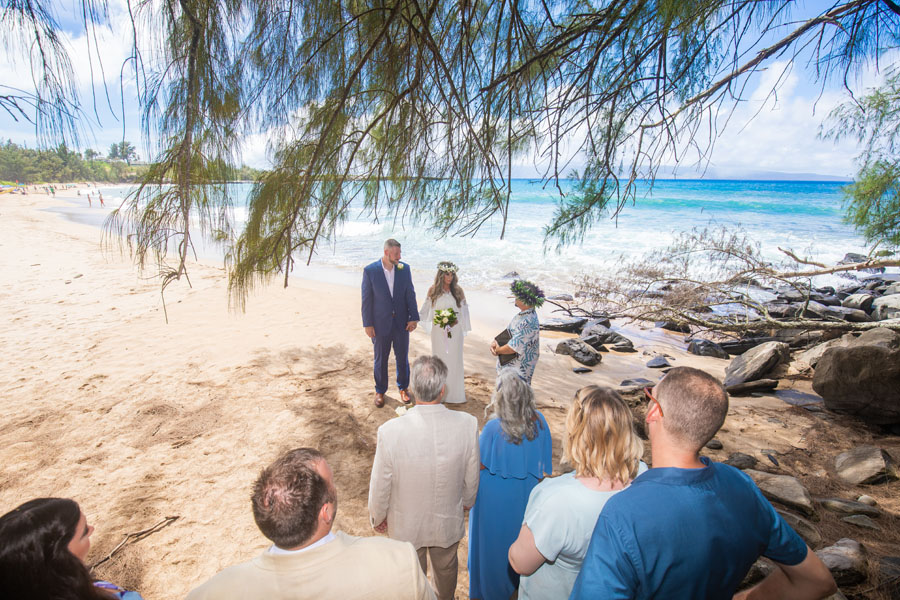 DT Fleming Beach Wedding Gallery, Maui - Weddings of Hawaii