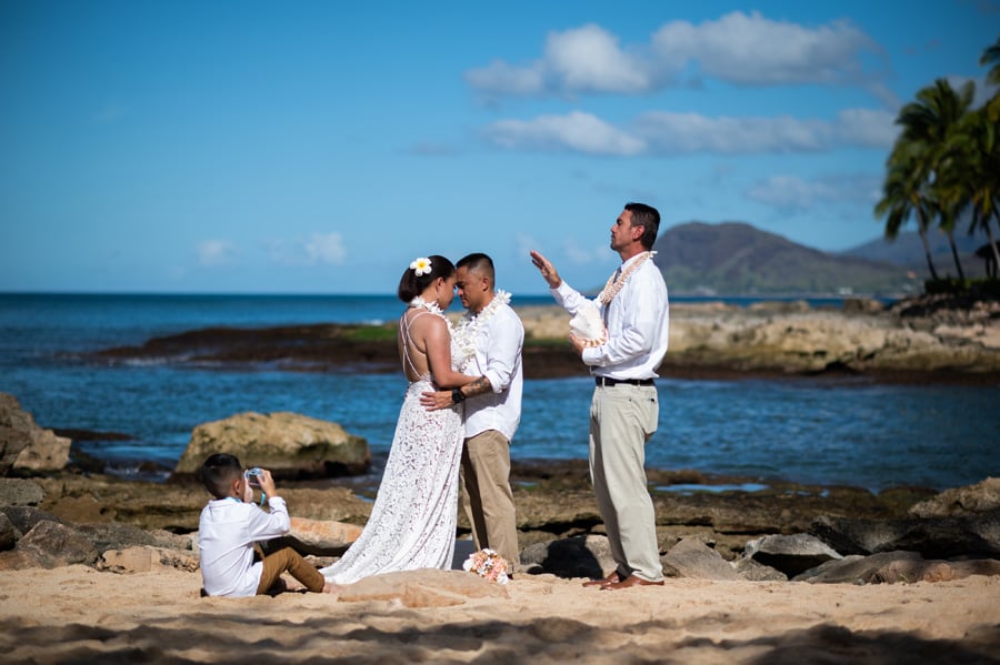 Secret Beach - Hawaii Wedding Location