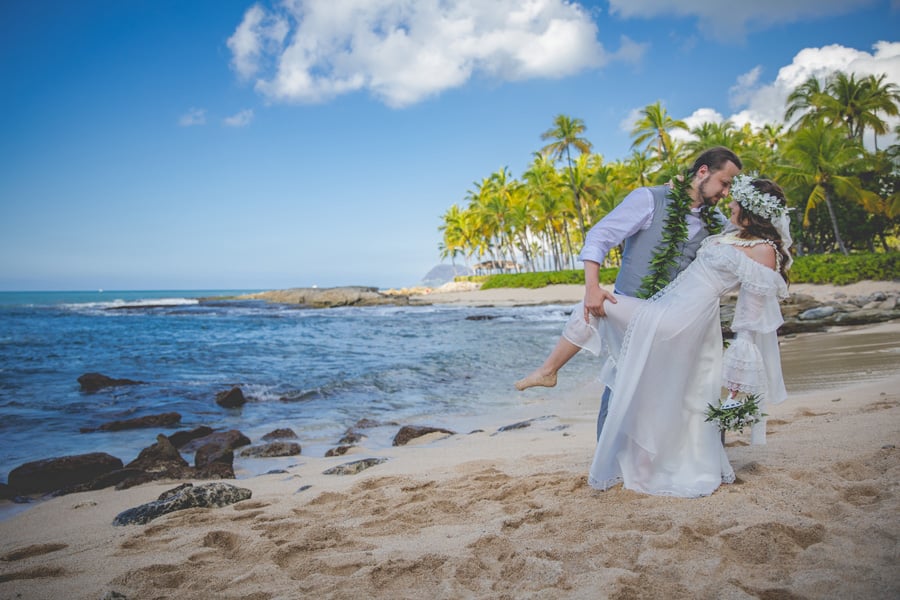 Secret Beach - Hawaii Wedding Location